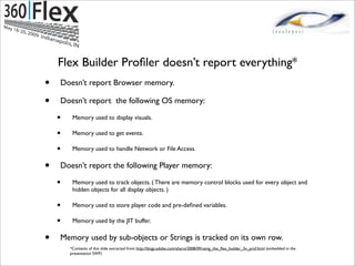 Jun Heider - Flex Application Profiling By Example