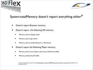 Jun Heider - Flex Application Profiling By Example