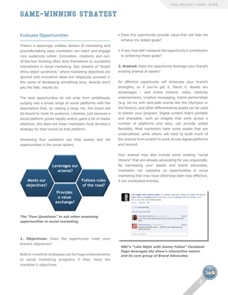 360i Social Marketing Playbook