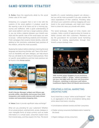 360i Social Marketing Playbook