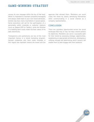 360i Social Marketing Playbook