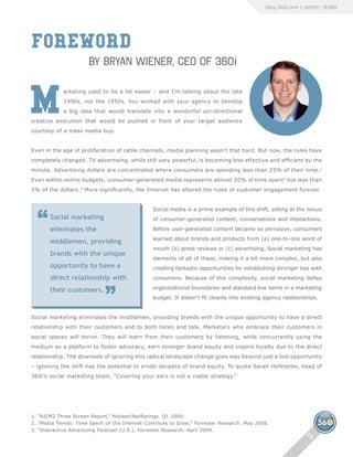 360i Social Marketing Playbook