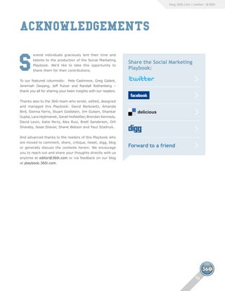 360i Social Marketing Playbook