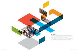 2 | Issue 65 | 360.steelcase.com 360.steelcase.com | Issue 65 | 3
Global integration is a strategic business goal in today’s interconnected and interdependent
economy. The workplace is an underutilized asset that organizations can leverage to accelerate the
complex process of integration. Leading organizations that understand the role culture plays within
the physical work environment can use space as a competitive advantage.
In response to this challenge, the Steelcase WorkSpace Futures team recently completed a study
of 11 countries to better understand culture codes in the workplace. Their insights can help
organizations incorporate important values, employee behaviors and larger cultural contexts into
work environments that work around the world.
about this issue
 