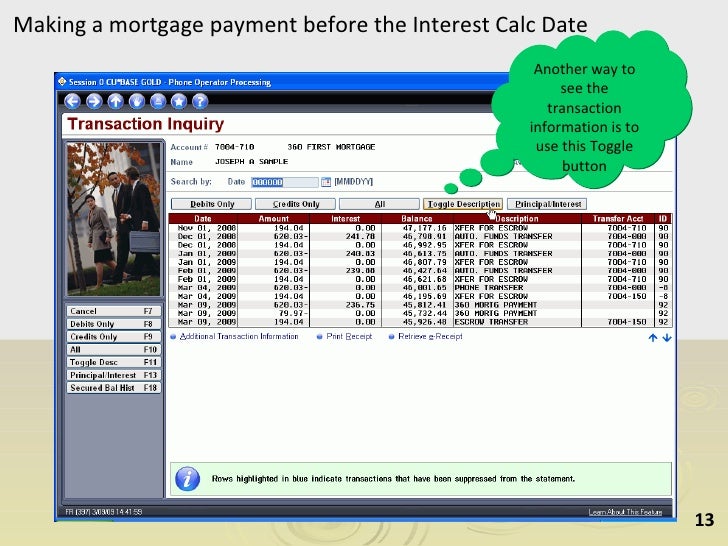 Making Mortgage Payments In CU BASE And It s Me 247