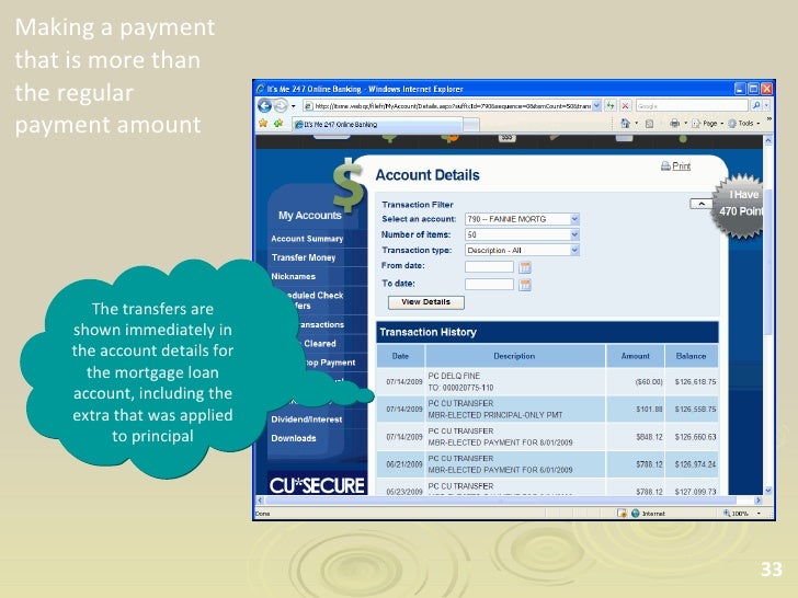 Making Mortgage Payments In CU BASE And It s Me 247