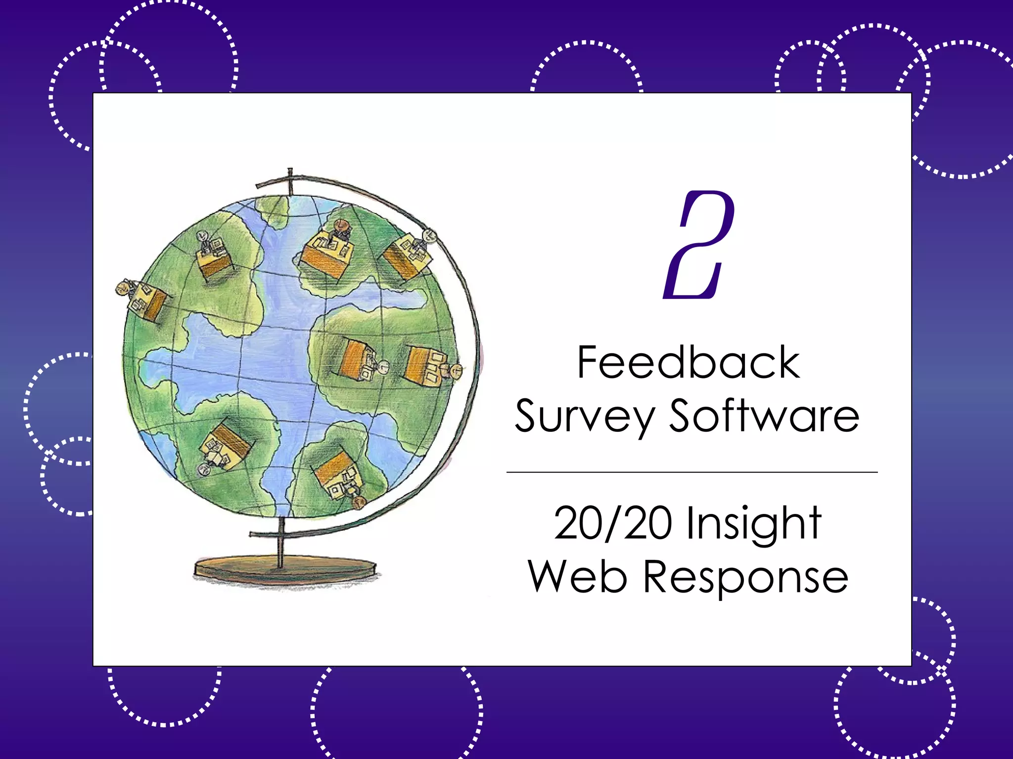 Feedback Survey Software 20/20 Insight Web Response 2 