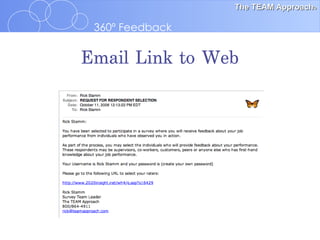 Email Link to Web 
