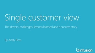 Infusion. 
The Way Forward 
Infusion unites insight, creativity, and 
technology to accelerate and transform 
business for leading companies around 
the world. 
 