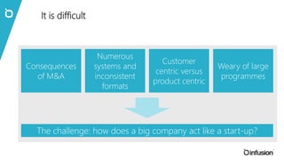 How to be successful 
Lessons learned from the many single customer projects that we are 
involved with 
 