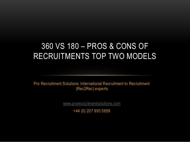 Pro Recruitment Solutions: International Recruitment to Recruitment
(Rec2Rec) experts
www.prorecruitmentsolutions.com
+44 ...