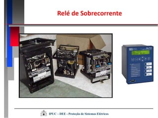 Relé de Sobrecorrente
IPUC – DEE - Proteção de Sistemas Elétricos
 