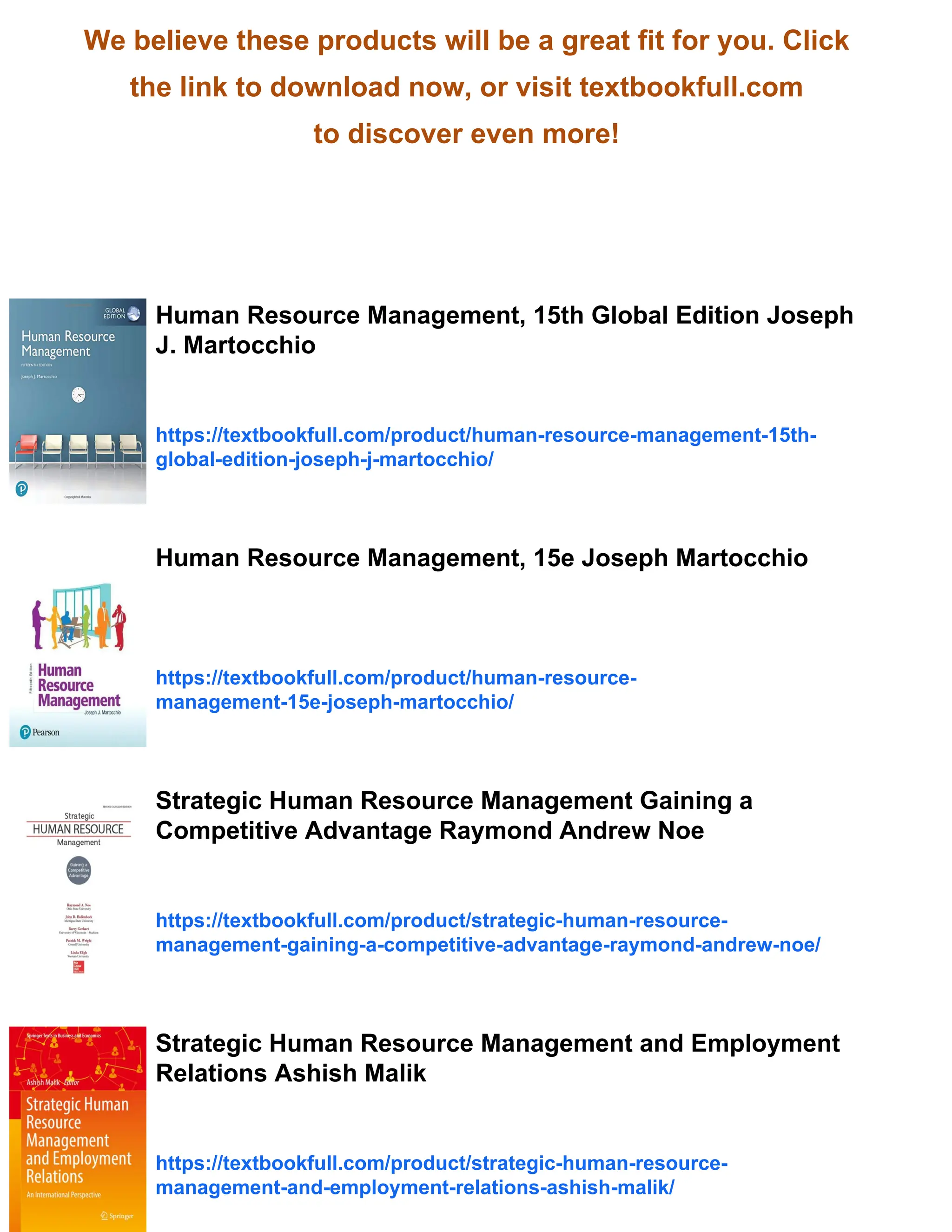 Strategic Compensation: A Human Resource Management Approach, 9e