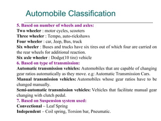 362229569 Automobile Engineering Introduction To Automobile Engineering Ppt 362229569 Automobile Engineering Introduction To Automobile Engineering Ppt