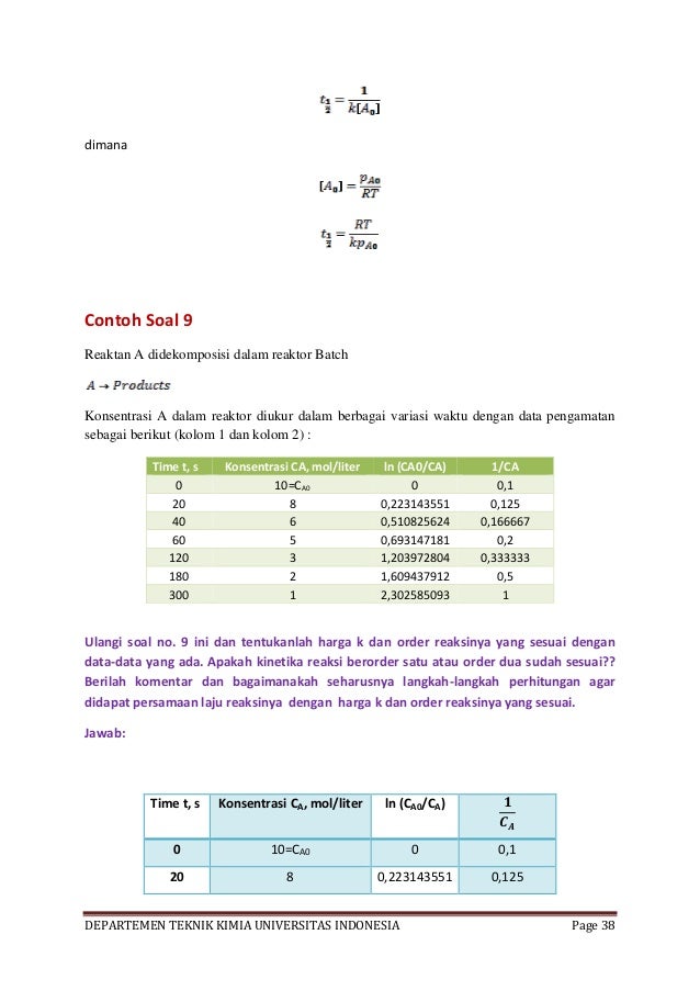 11++ Aplikasi integral dalam kimia information