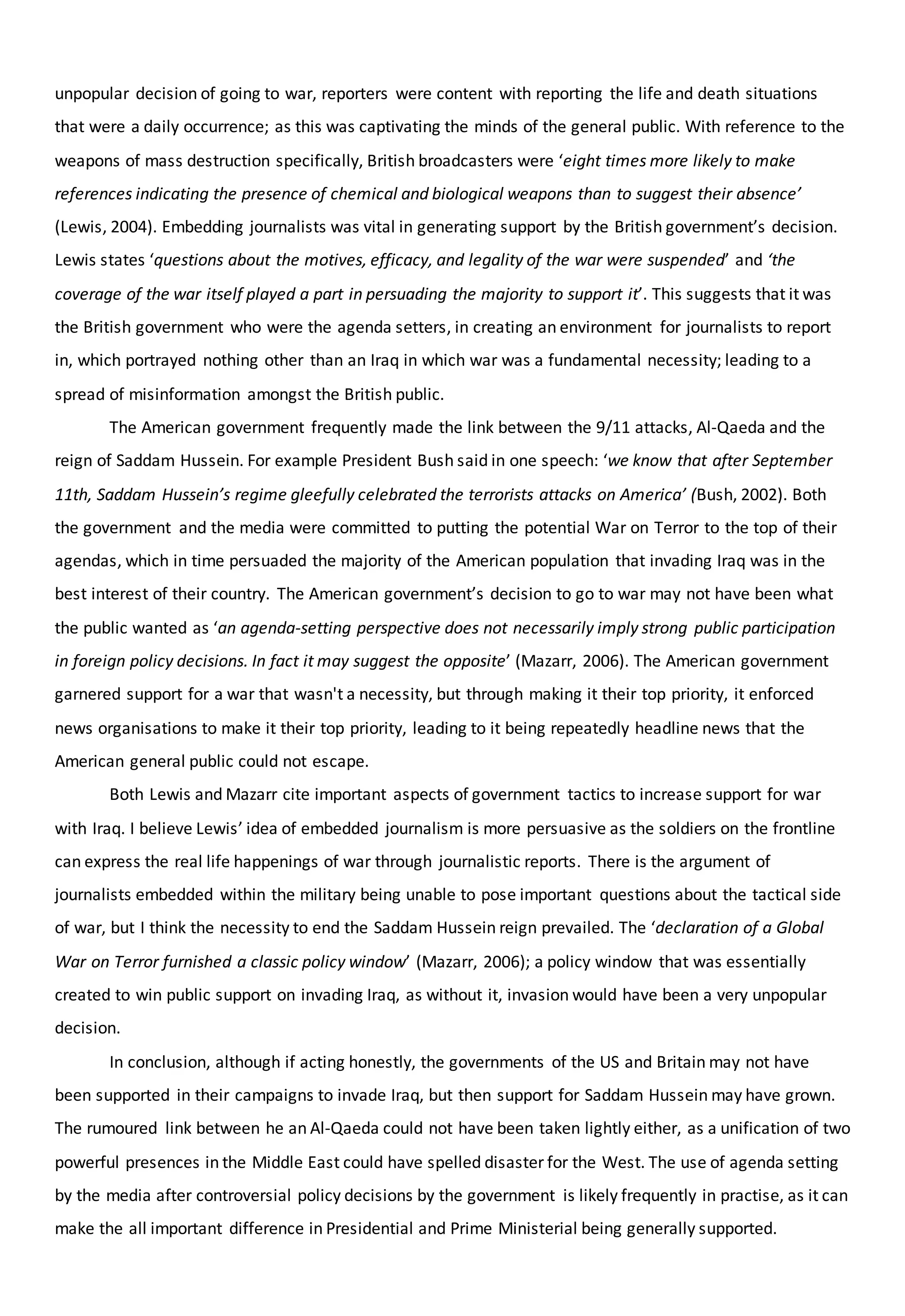 Agenda Setting | DOCX