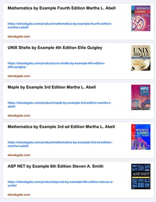 Dart By Example 1st Edition Davy Mitchell | PDF