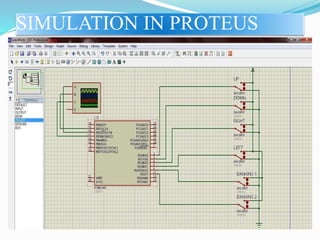 SIMULATION IN PROTEUS
 