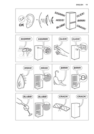 BRRR!HISSS!
CLICK!
BLUBB! CRACK!
SSSRRR!
OK
CLICK! CLICK!SSSRRR! SSSRRR!
BRRR! BRRR!HISSS! HISSS!
BLUBB! BLUBB! CRACK!CRACK!
ENGLISH 19
 