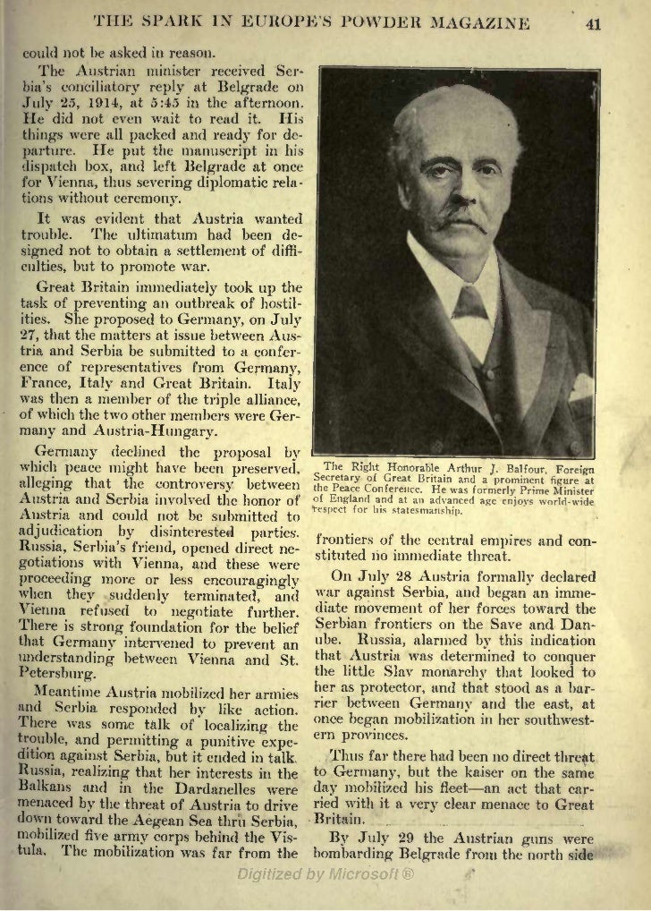 the spark behind the great war The spark that set light to a continent: a hundred years ago, the assassination of franz ferdinand sparked the outbreak of the first world war article britain's great war: download your free 'the first world war experienced' booklet. the spark behind the great war The spark that set light to a continent: a hundred years ago, the assassination of franz ferdinand sparked the outbreak of the first world war article britain's great war: download your free 'the first world war experienced' booklet.