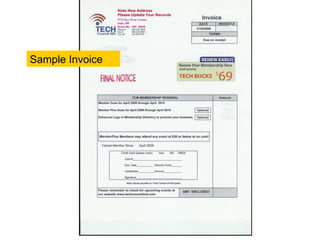 Sample Invoice
 