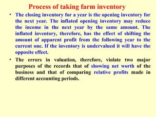 Farm Inventory 365 (N) Pract 10 Farm Inventory analysis.ppt