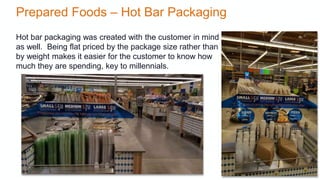 Prepared Foods – Hot Bar Packaging
Hot bar packaging was created with the customer in mind
as well. Being flat priced by t...