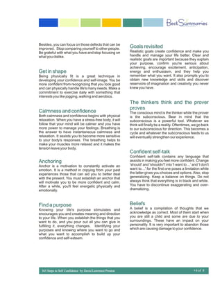 365 steps to self confidence