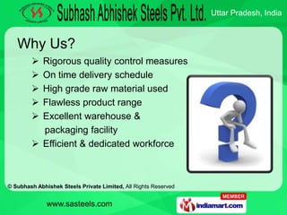 Wire Rods by Subhash Abhishek Steels Private Limited Ghaziabad