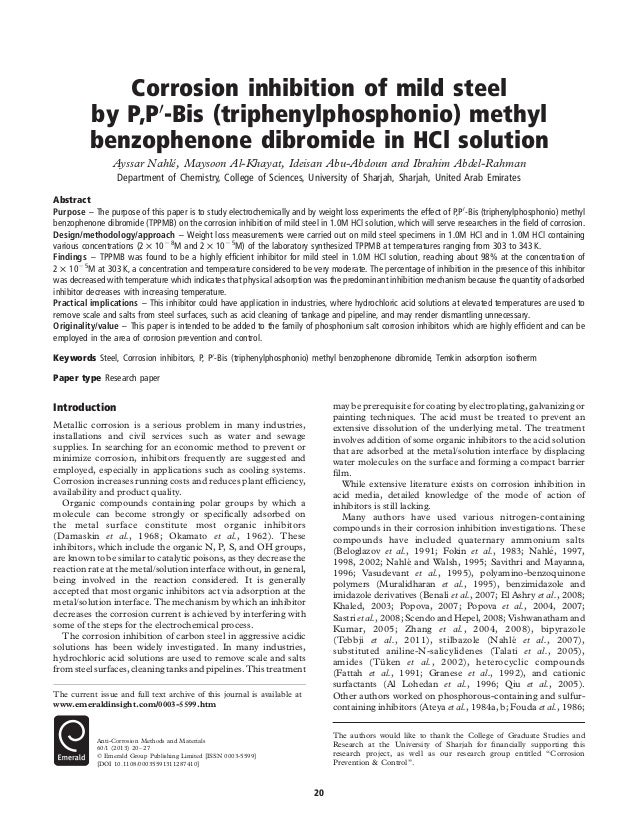 Corrosion research paper picture