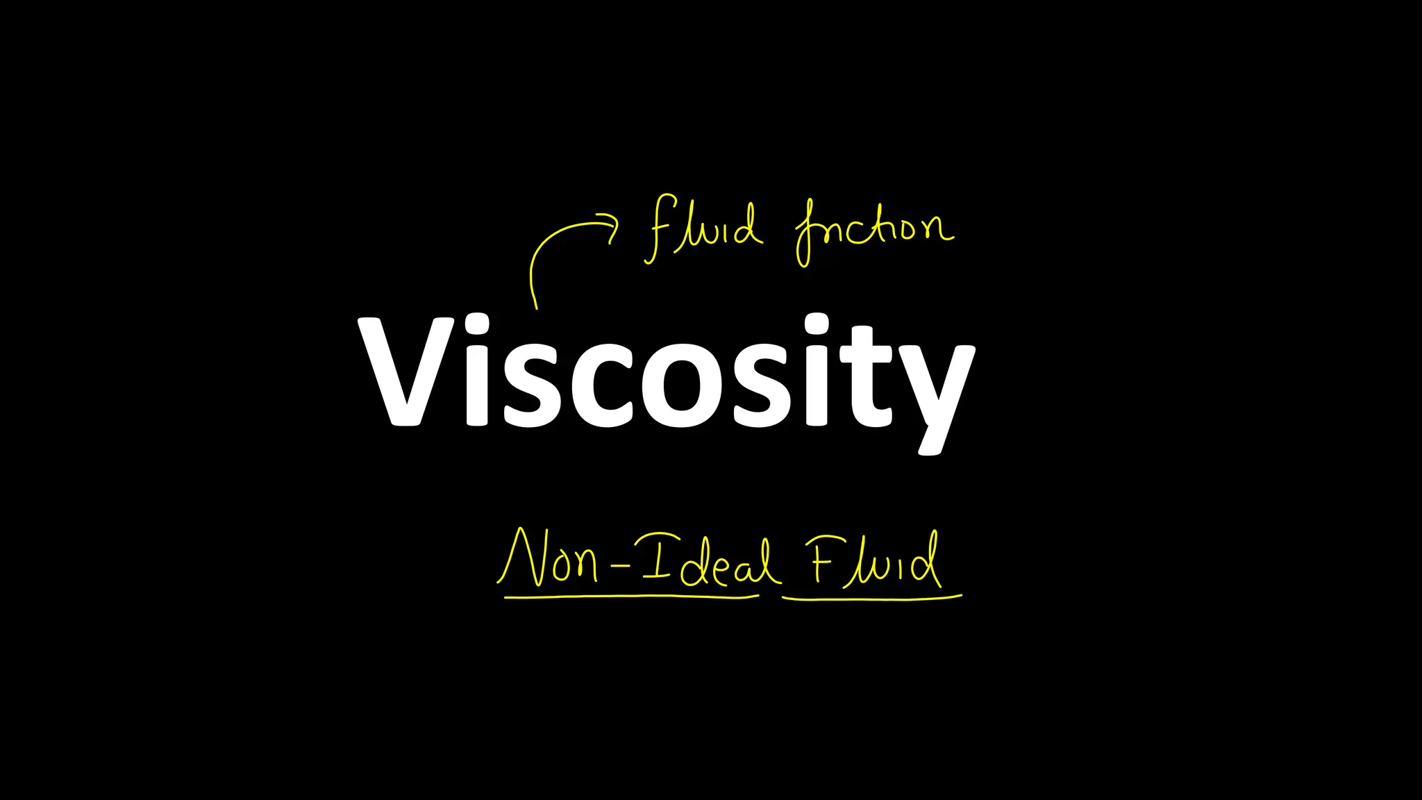 Viscosity
 