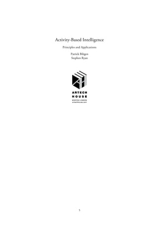Activity Based Intelligence Principles and Applications Patrick Biltgen ...