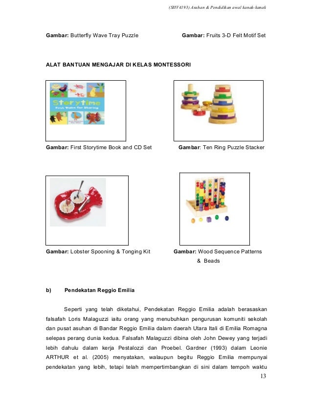 Pendekatan Reggio Emilia Pdf