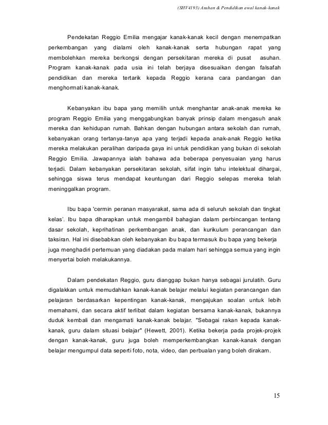 36760501 Teori Dan Model An Awal Kanak Kank