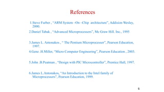 advanced microprocessor and microcontroller | PPTX