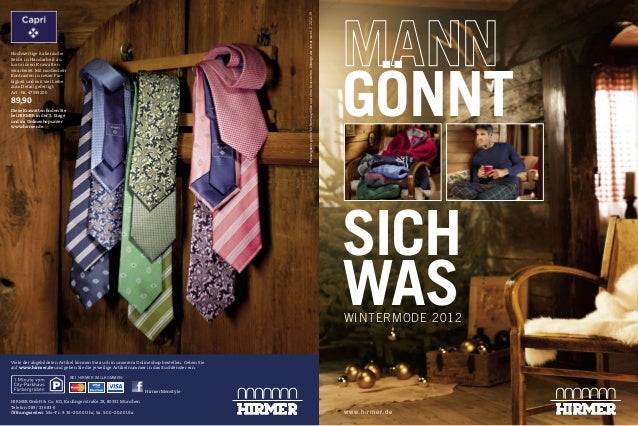 Man N Gonnt Sich Was Mannergeschenke Bei Hirmer
