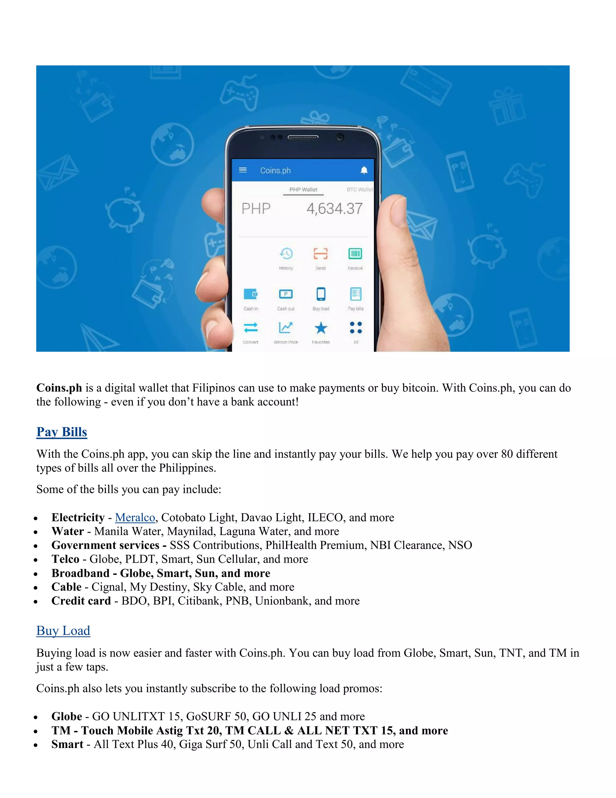CRYPTOCURRENCIES GUIDE (FROM COINS.PH TO BINANCE) | PDF