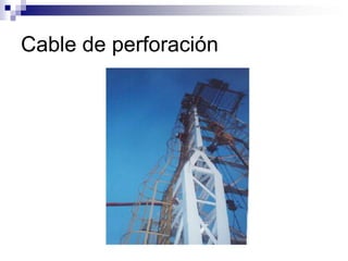 Cable de perforación
 