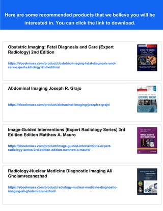 Abdominal Imaging: Expert Radiology Series 2nd Edition Dushyant V ...