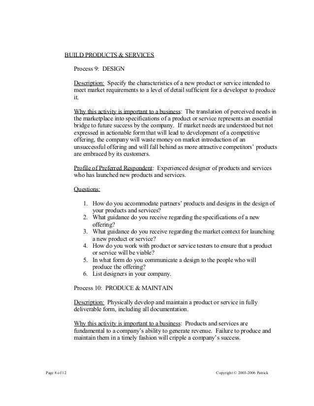 Generic Model Tailoring Questions Copyright Patrick