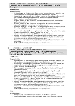 CV Template Dolf 27 July 2016 PDF CV Template Dolf 27 July 2016 PDF