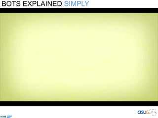 BOTS EXPLAINED SIMPLY
 