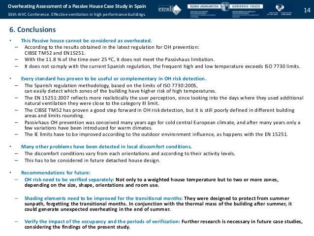 Overheating case study picture