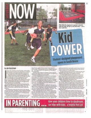 NY Daily News - Kid Power 2006