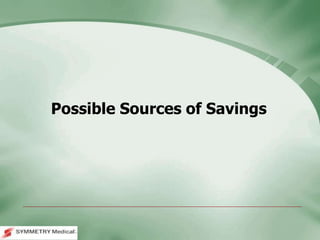 Possible Sources of Savings
 