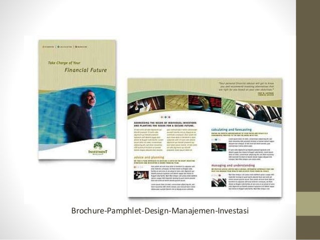 Brochure pamphlet design manajemen investasi 31 brochure pamphlet 