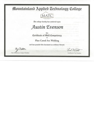 Austin Evenson Welding Certificates0001