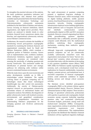 Quantum Computing and AI in Cybersecurity | PDF