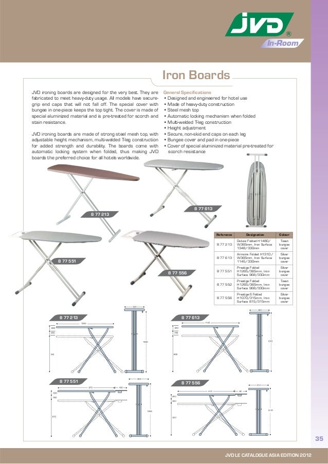 36 ironing boards standard ironing board size