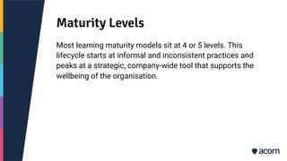 L&D Maturity Models - What They Mean To Your Organisation | PDF